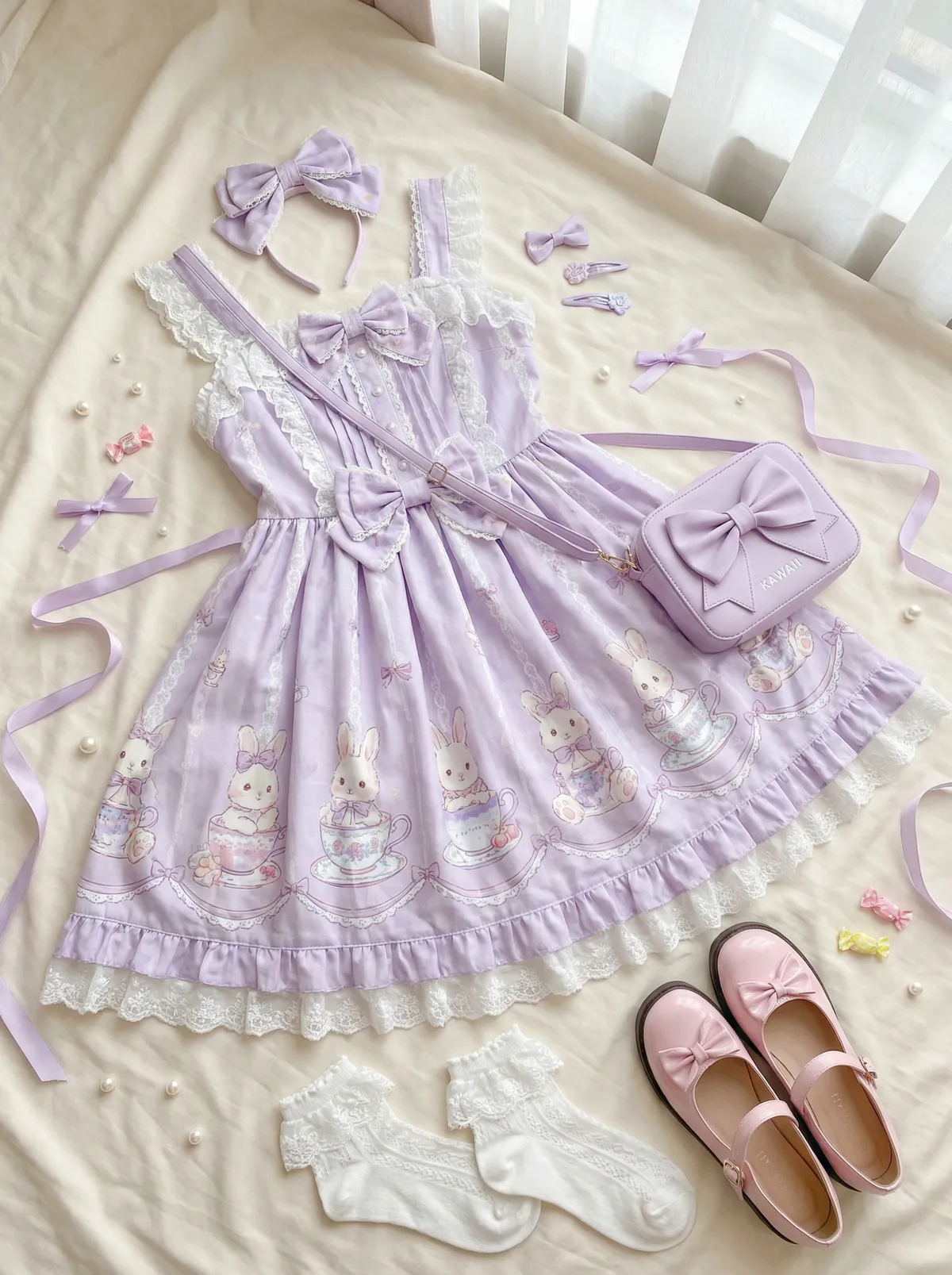偶像女友堕落ntr Lolita穿搭灵感分享